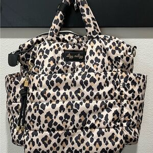 Itzy Ritzy Leopard Print Baby Bag